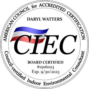 mold testing and IAQ testing logo from ACAC. 